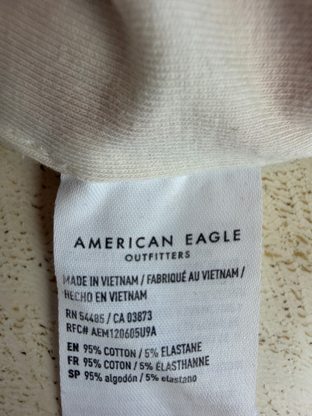 American Eagle Tie-dyed Crop Top Women’s Size Medium - Picture 6 of 6